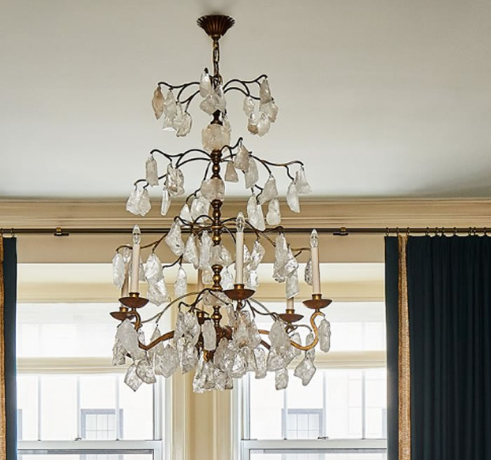 Residential Project Erratic Crystal Chandelier wit